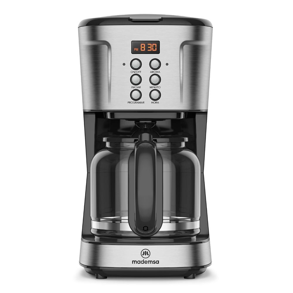 Cafetera El&eacute;ctrica Mademsa 1,5l Proglamable 900w Mcm30 image number 0.0
