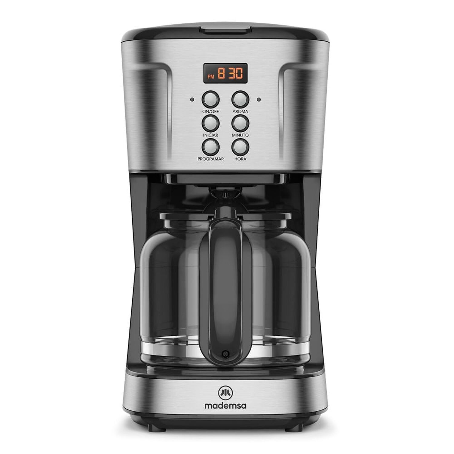 Cafetera Eléctrica Mademsa 1,5l Proglamable 900w Mcm30
