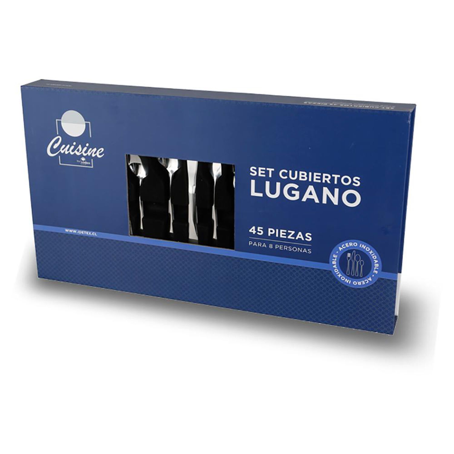 Cubiertos De Mesa Cuisine Lugano / 45 Piezas image number 2.0