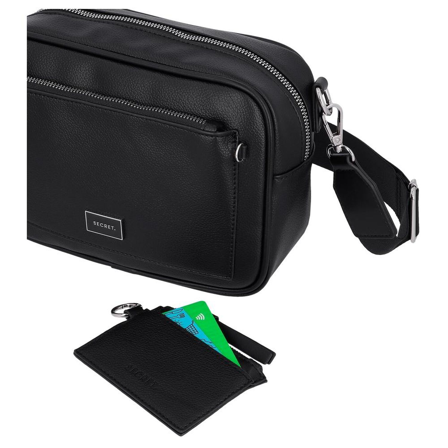 Bandolera Secret Nara St6 S Negro image number 5.0