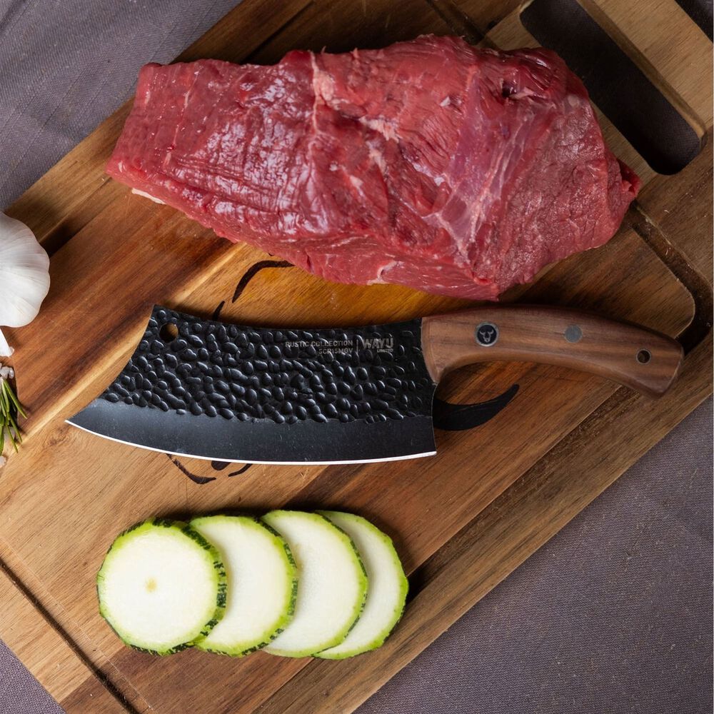 Cuchillo Chopper Con Funda Rustic Colecction Wayu image number 3.0