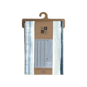 Cortina Ba&ntilde;o Peva Coral Impermeable 180x180 Cms