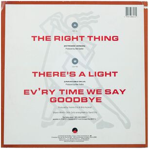 Simply Red - The Right Thing | 12" Maxi Single Usado