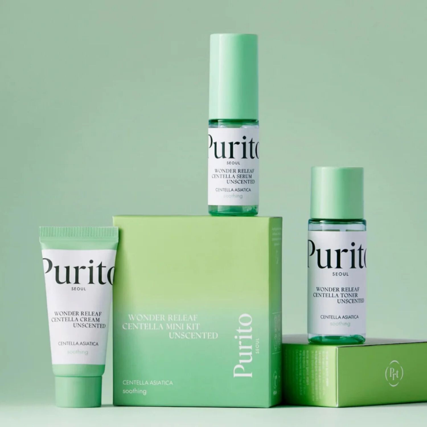 Purito - wonder relief centella mini kit unscented image number 2.0