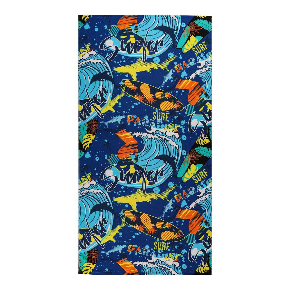 Toalla Playa Infantil Casaideal Surf / 75 X 150 Cm image number 0.0
