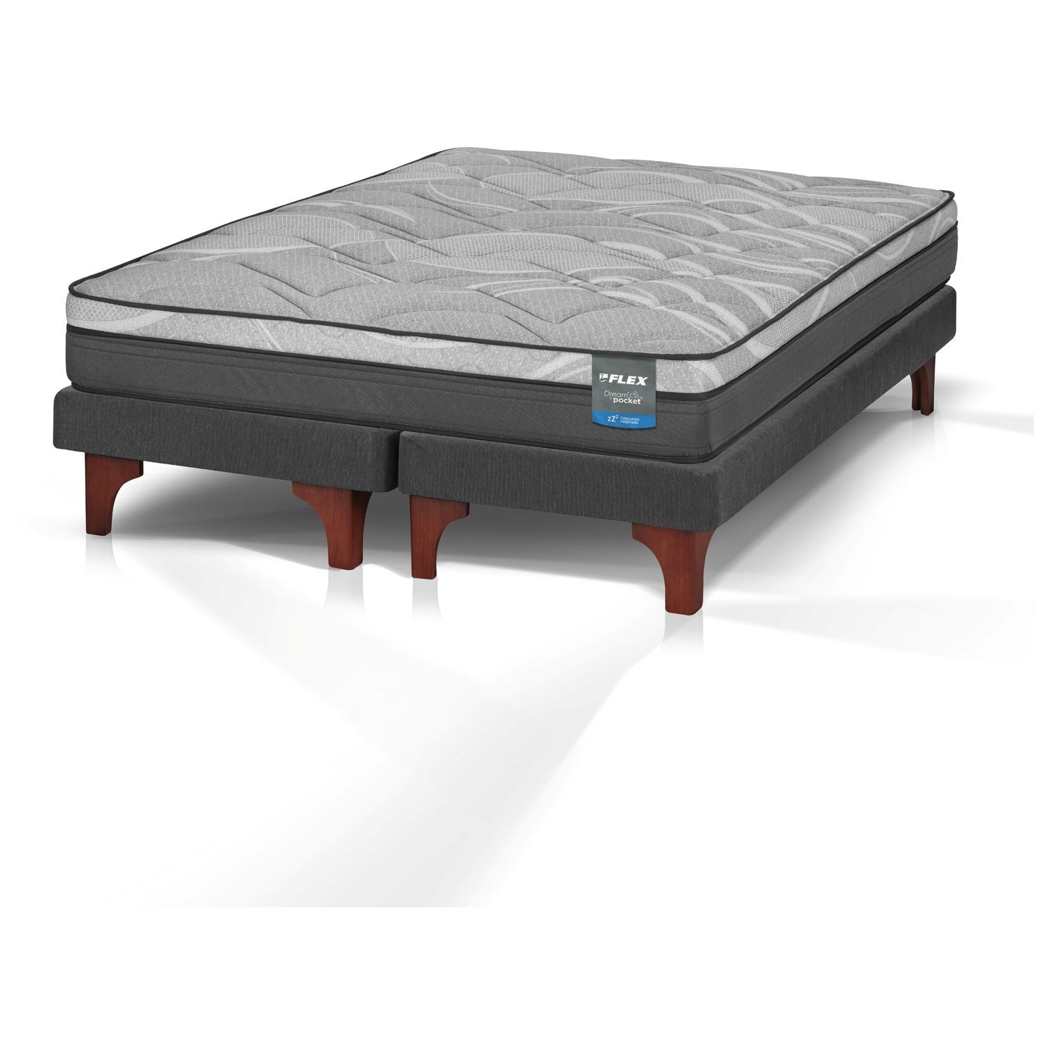 Cama Europea Flex Dream Pocket / 2 Plazas image number 2.0
