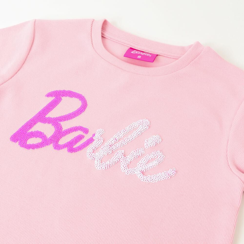 Polera Mc Niña Reversible Sequ Barbie image number 2.0