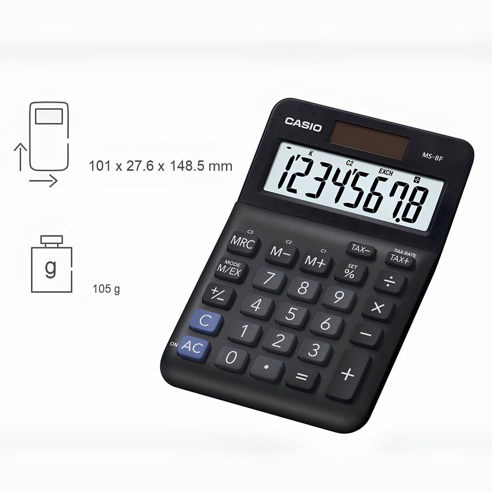Calculadora Ms-8f Escritorio image number 1.0
