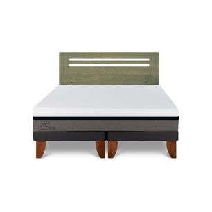 Cama Europea Cic Balance / 2 Plazas / Base Dividida + Respaldo