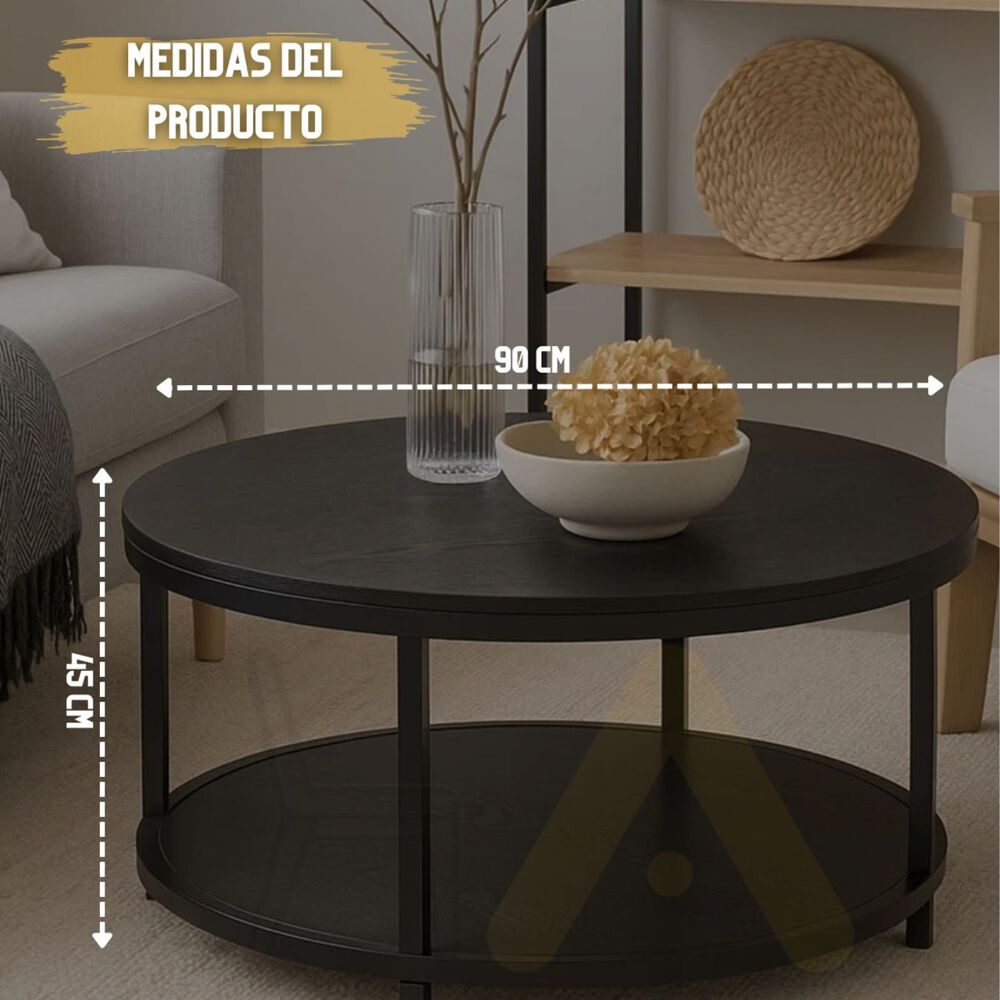 Mesa De Centro Level Black image number 2.0