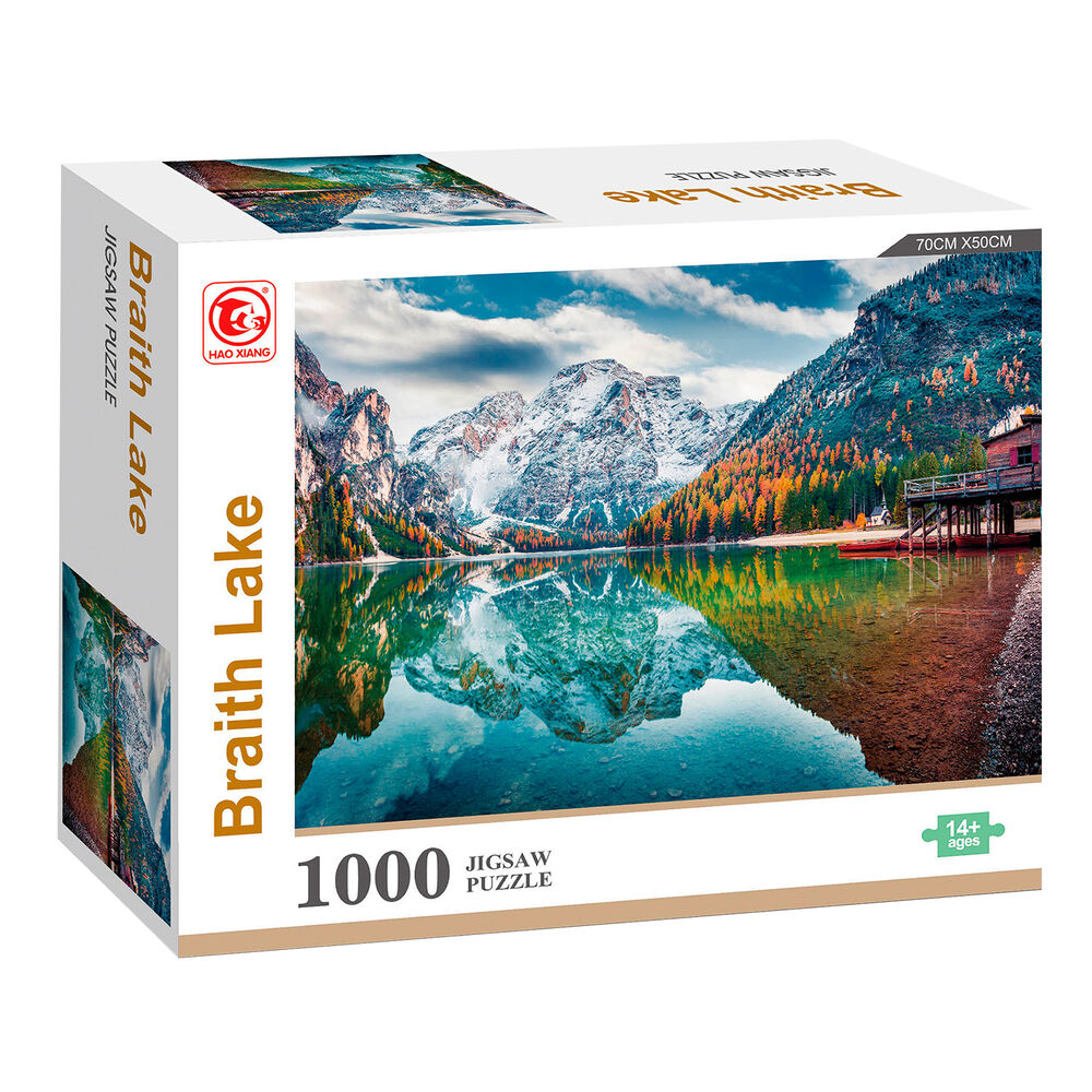 Puzzle 1000 Piezas Naturaleza 23x19 Cm Lago Braith image number 0.0