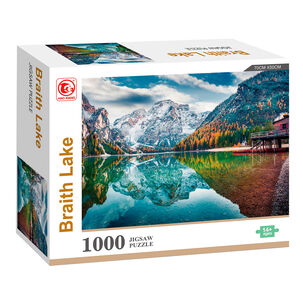 Puzzle 1000 Piezas Naturaleza 23x19 Cm Lago Braith