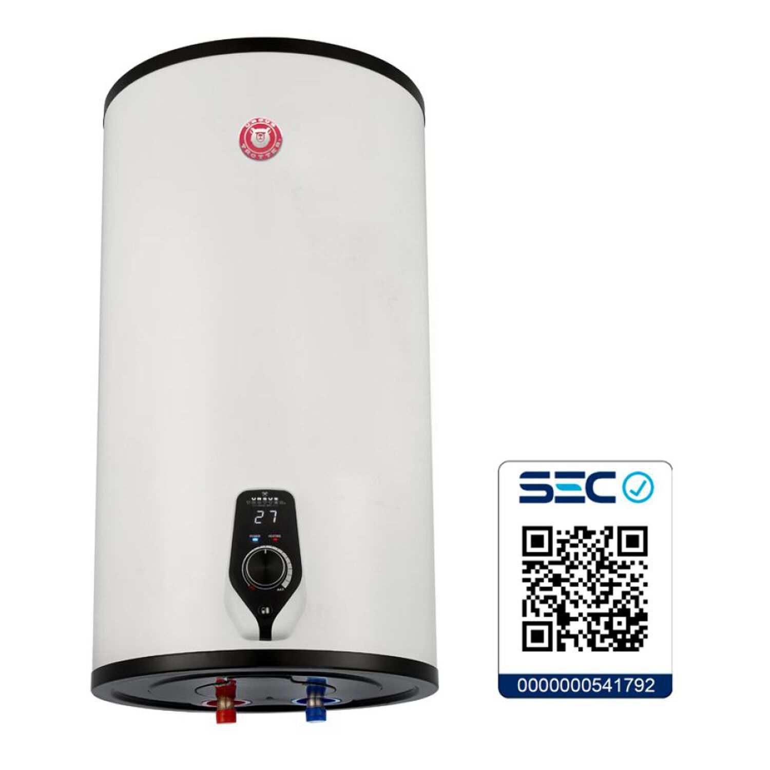 Termo El&eacute;ctrico Acero Inoxidable Ursus Trotter UT 120L 2KW / 120 Litros image number 5.0
