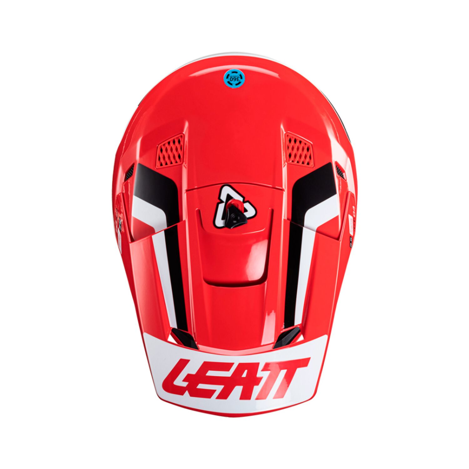 Kit Leatt Casco Con Antiparra Moto 3.5 V24 Rojo M image number 6.0