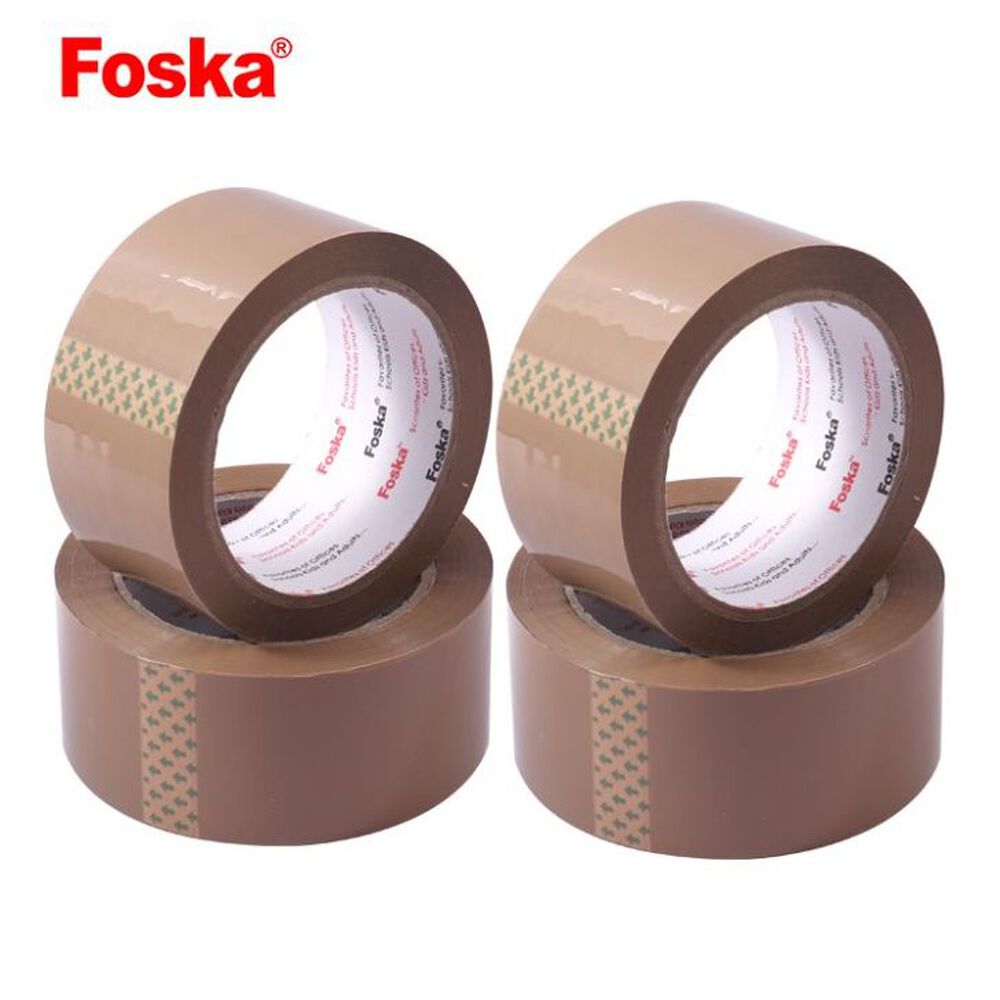 Cinta De Embalaje Caf&eacute; 48mm X 50m Ct202-1 Foska image number 0.0