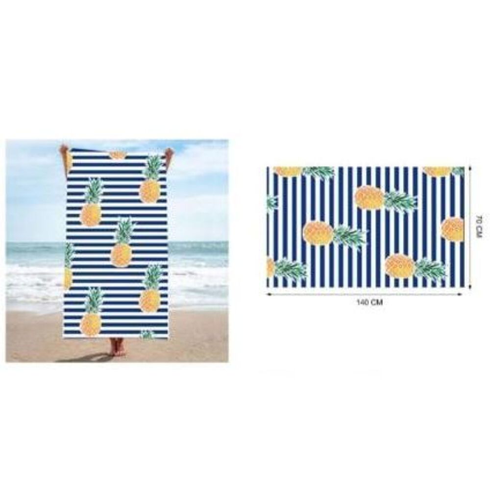Toalla De Playa Absorbente Para Piscina Camping Playa 70cm X 140cm image number 0.0