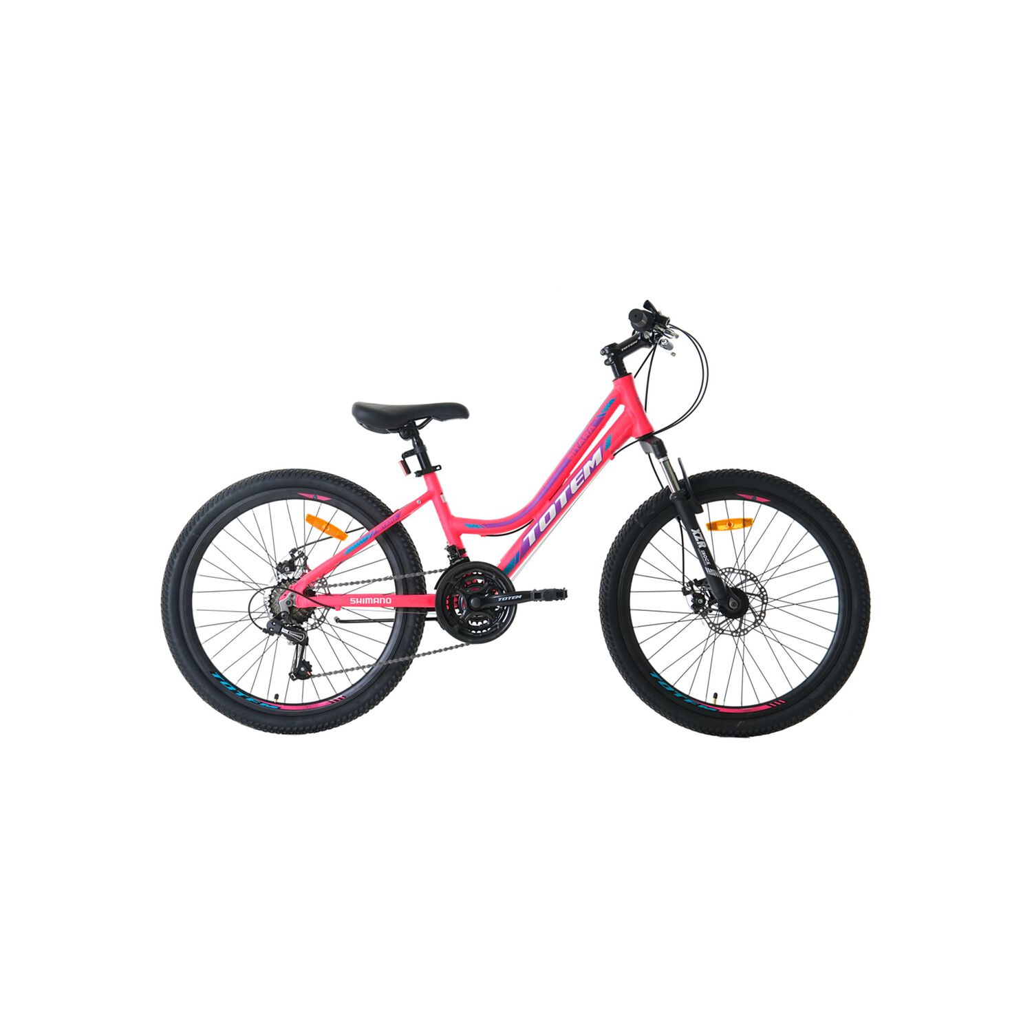 Bicicleta Totem Mtb Aro 24 Modelo Sitara Fucsia image number 0.0