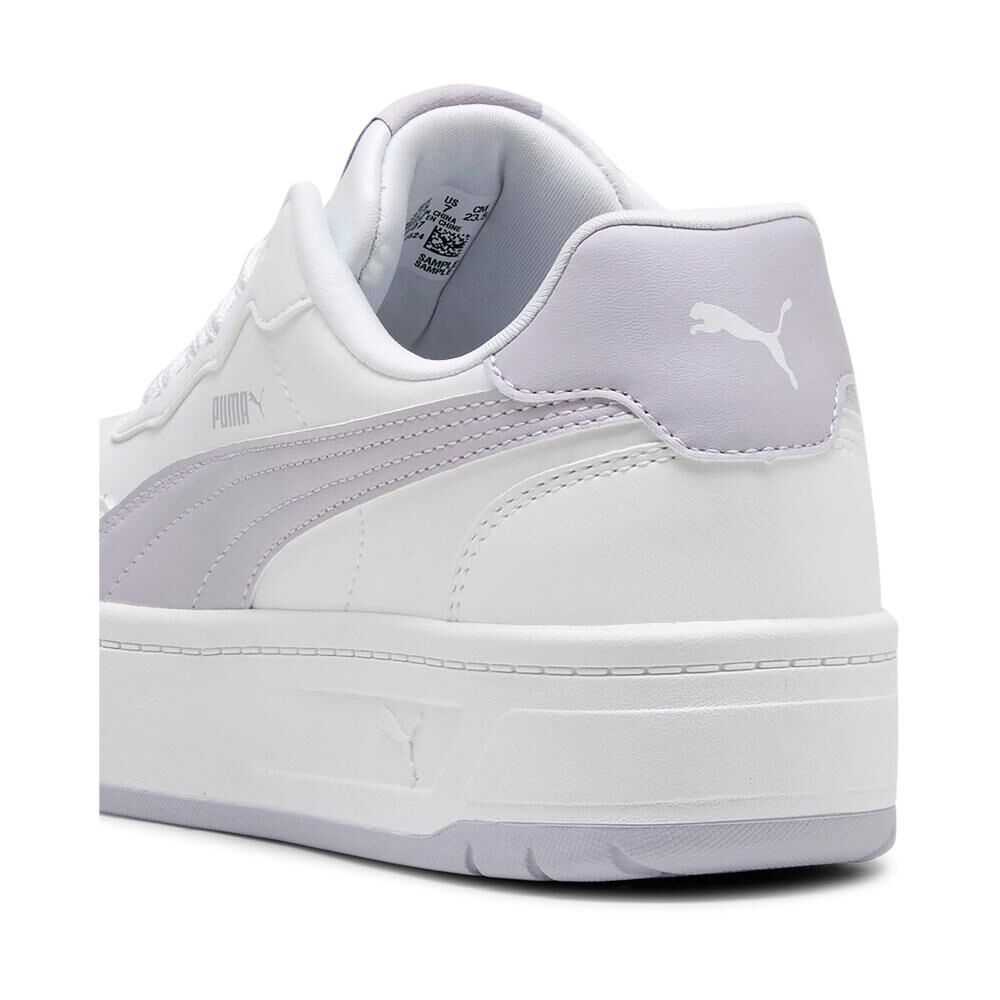 Zapatilla Urbana Mujer Puma Court Classic Blanco image number 2.0