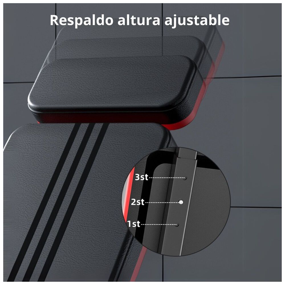 Banca Abdominal Para Pesas Yep1031 Inclinaci&oacute;n image number 5.0