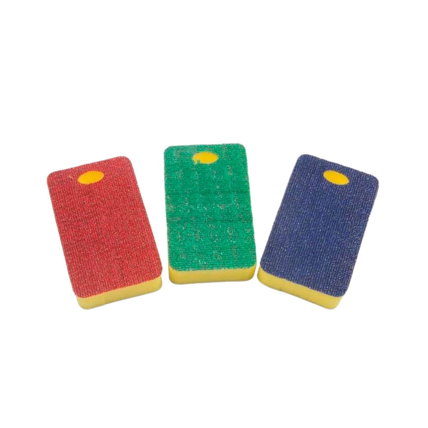 Pack 3 Esponja Multiuso Antibacterial Para Ollas Menaje Cocina image number 0.0