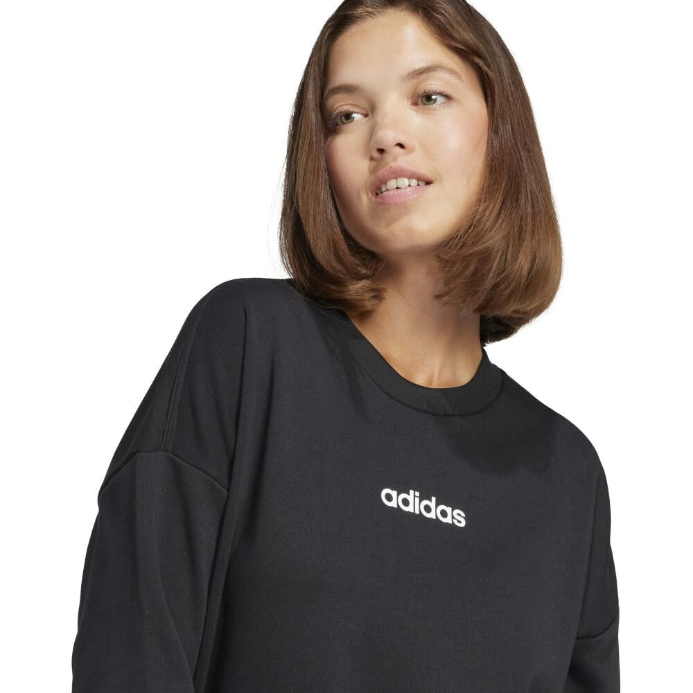 Polerón Essentials Linear French Terry Adidas image number 5.0