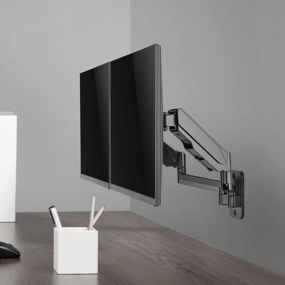 Brazo Para 2 Monitores De Pared 17"~32" 18kg 360 Sbrm114d Brasforma image number 5.0