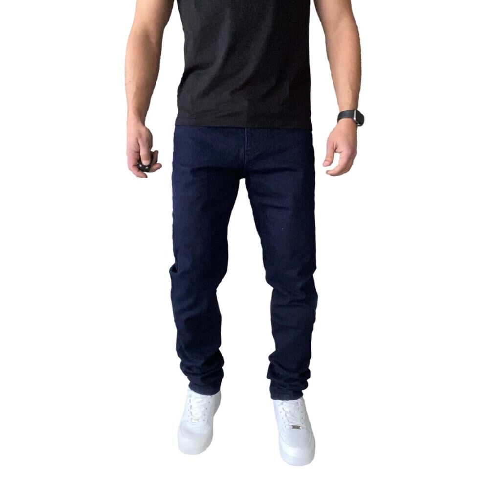 Jeans Slim Fit Mosaico Elasticados Hombre image number 0.0