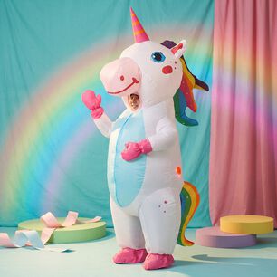 Disfraz Inflable Unicornio Adulto