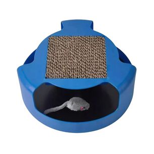 Juguete Interactivo Para Gatos Atrapa Al Raton Rascador