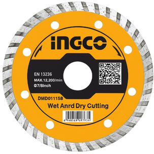 Disco Diamantado 8pcs 115mm 4 1/2 Ingco