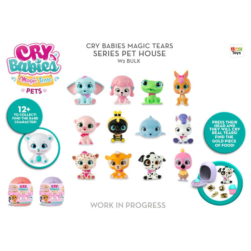 Casita De Mascotas De Bebés Llorones Cry Babies image number 1.0