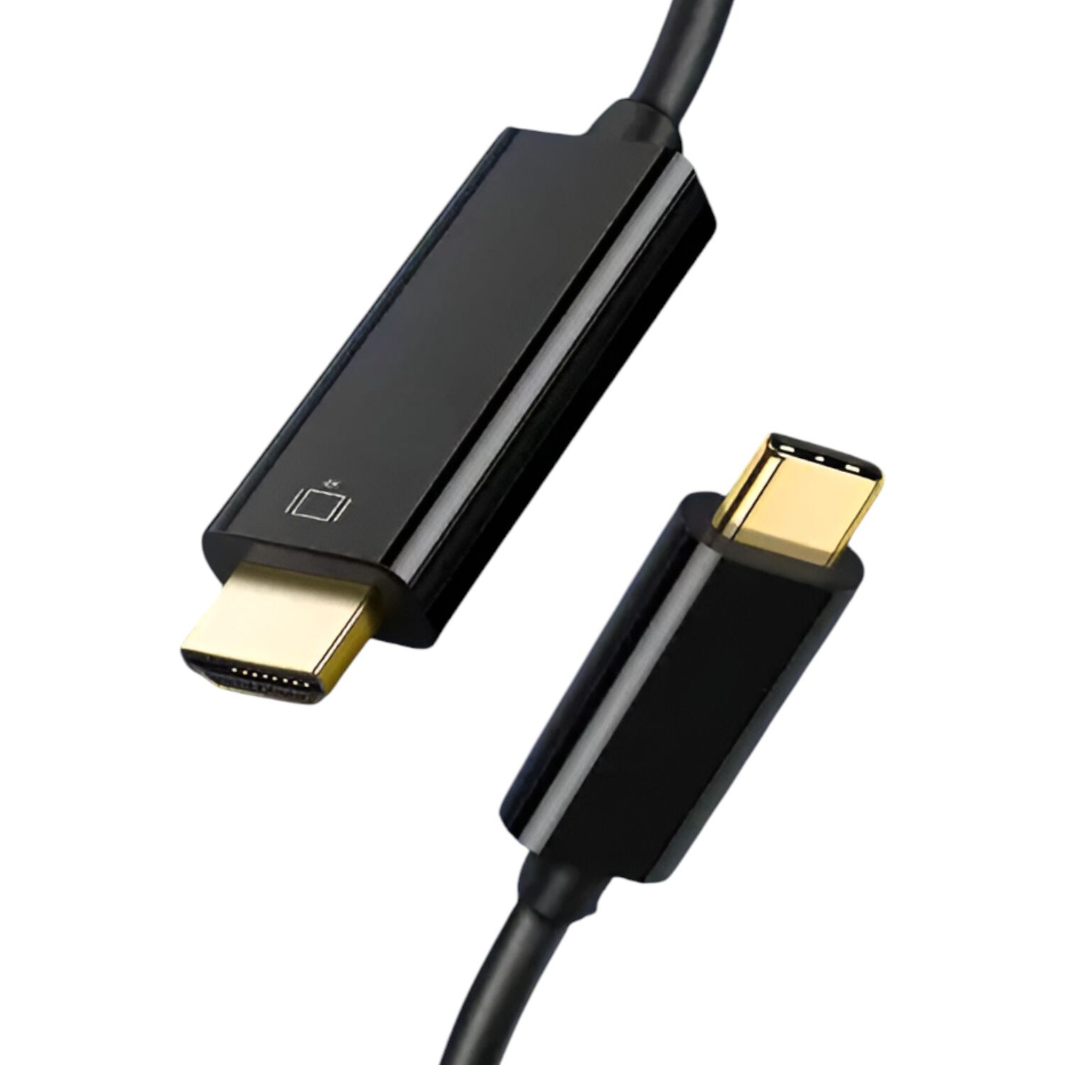 Cable Hdmi Type-c 4k Uhd 1.8m Tecmaster Tm-100539 High Speed image number 1.0