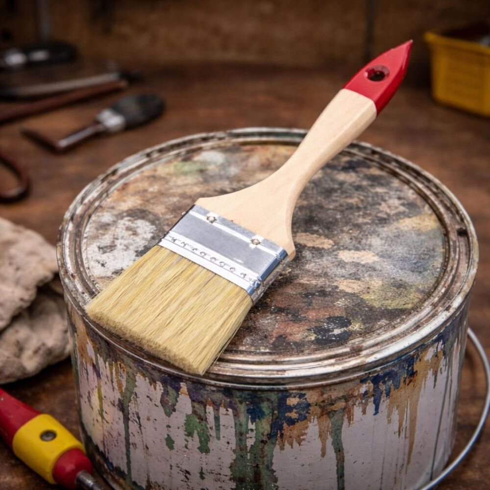 Set 12 Brocha Mango Madera 2.5 Pulgadas Para Pintura image number 3.0