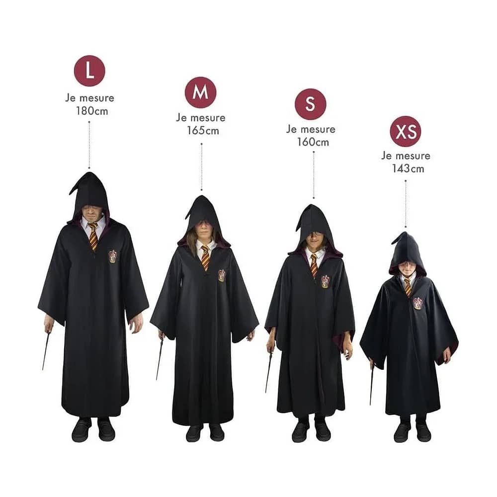 Tunica De Harry Potter Casa Hogwarts Deluxe Logo Bordado Gryffindor Slytherin Ravenclaw Hufflepuff image number 3.0