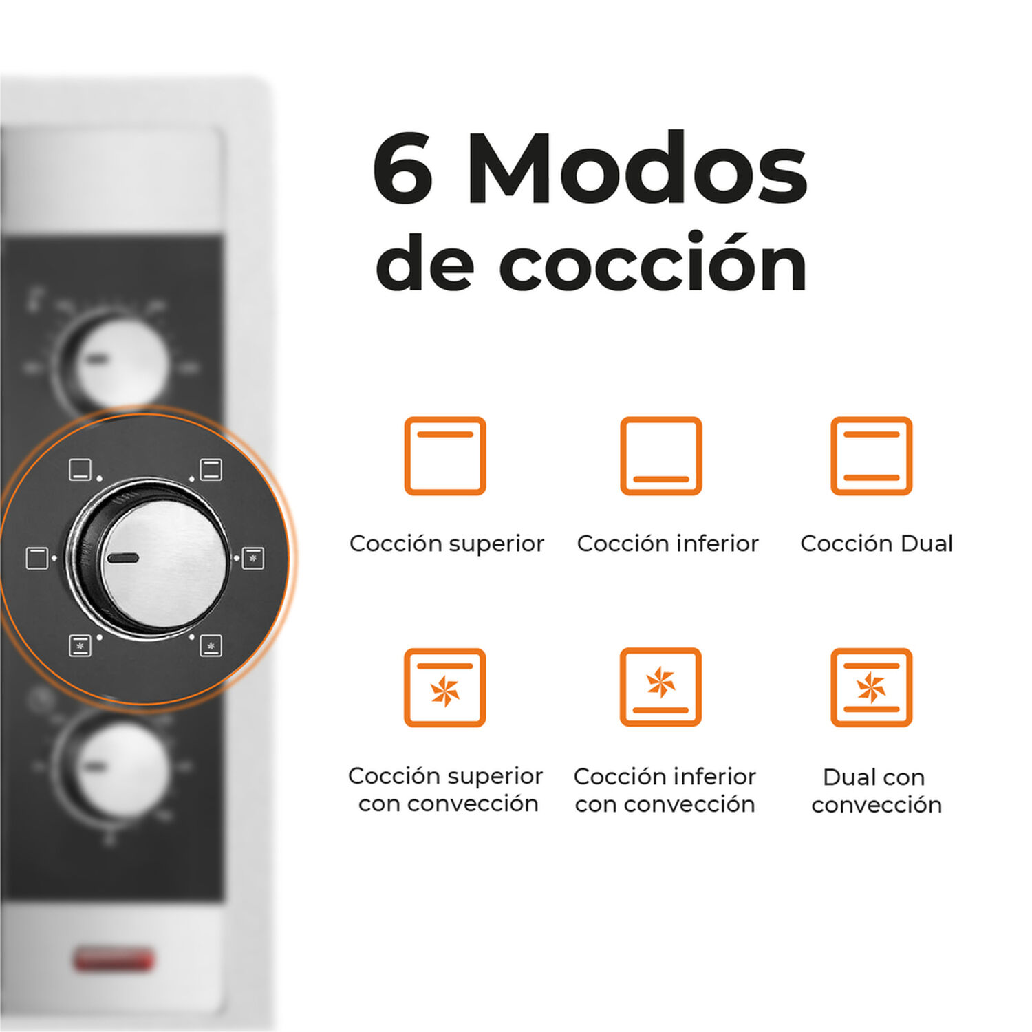 Horno El&eacute;ctrico Silver Series 60 Litros Kitchen-it image number 3.0