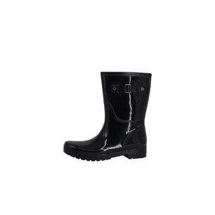 Bota De Agua Con Polar Cressida Negro Alquimia