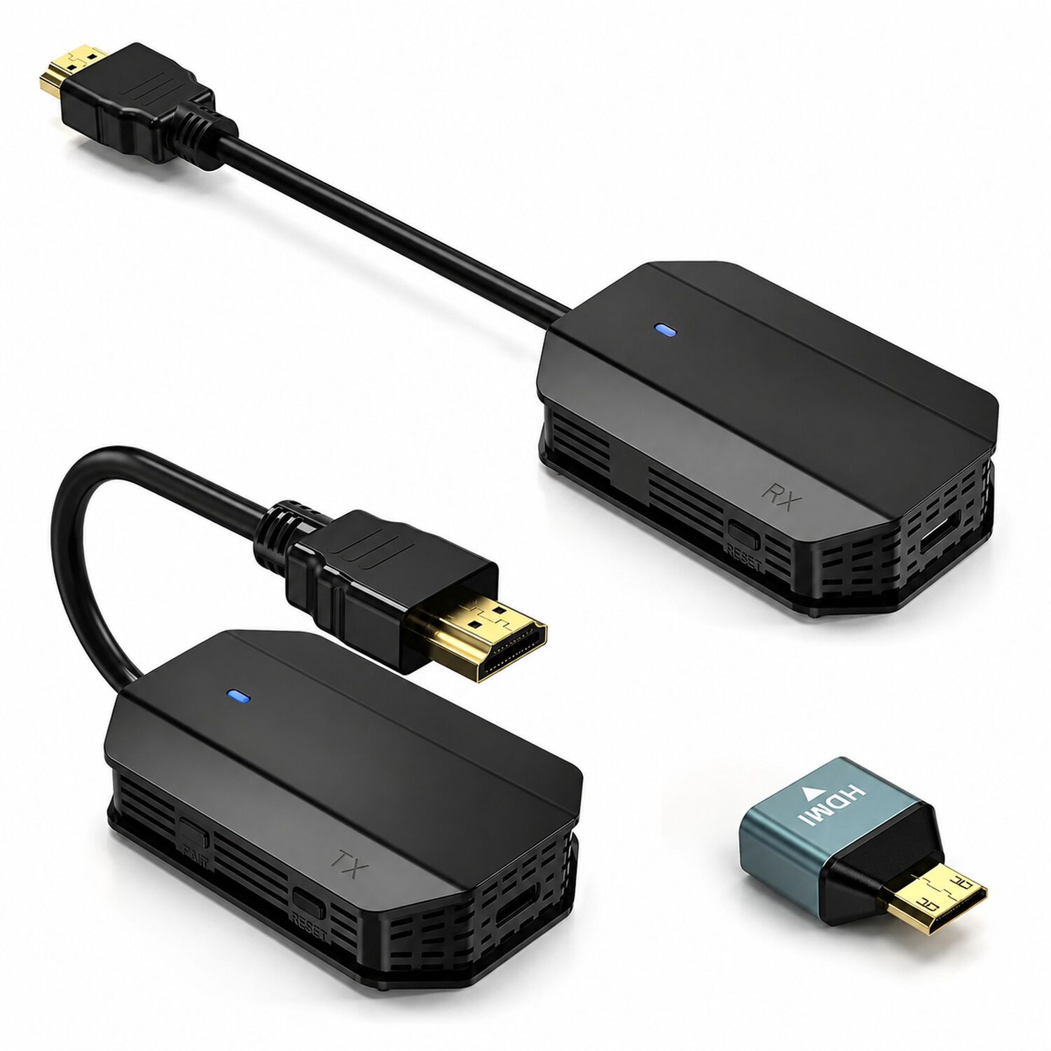 Transmisor Hdmi Inal&aacute;mbrico Profesional 1080p High Speed 20m image number 2.0