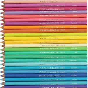 L&aacute;pices De 24 Colores Pastel Unipunta Prismacolor Jr.