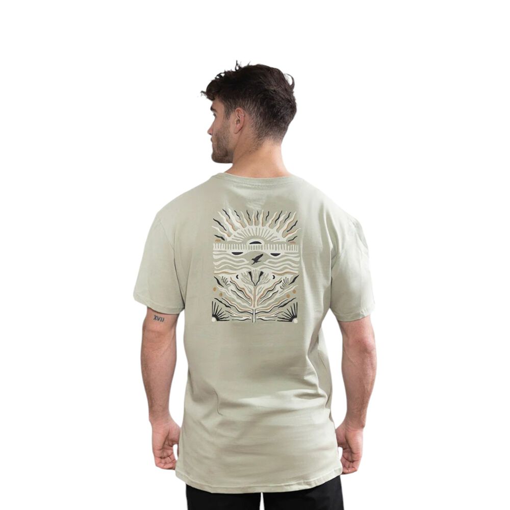 Polera Org&aacute;nica Elements Hombre Falcone image number 3.0