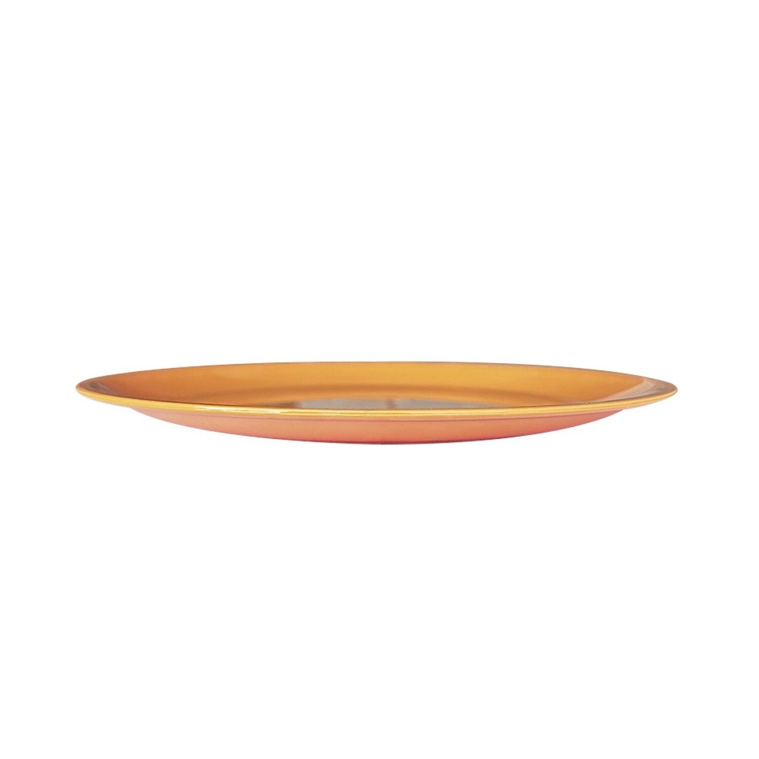 Set Plato De Policarbonato Amarillo 23.5 Cm image number 1.0