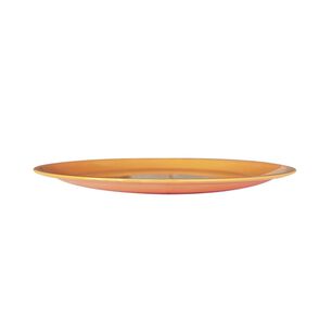 Set Plato De Policarbonato Amarillo 23.5 Cm