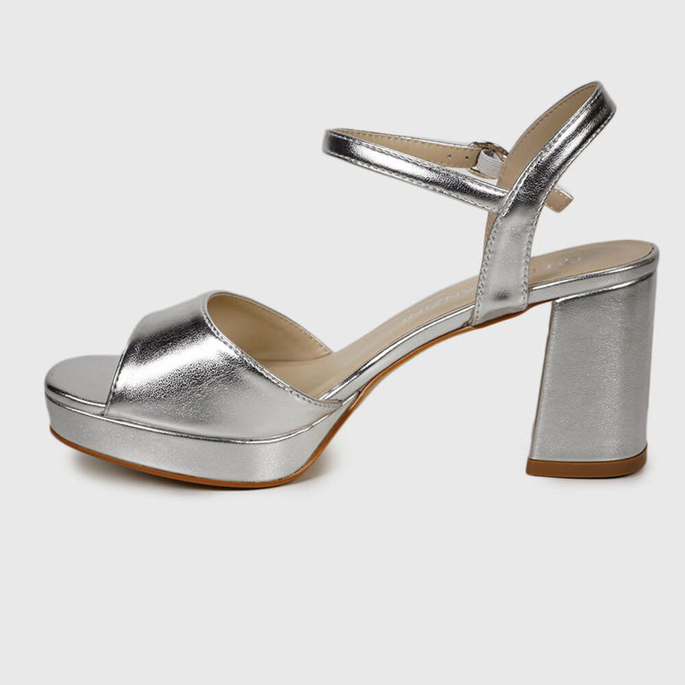 Sandalia Marella Plateado image number 4.0