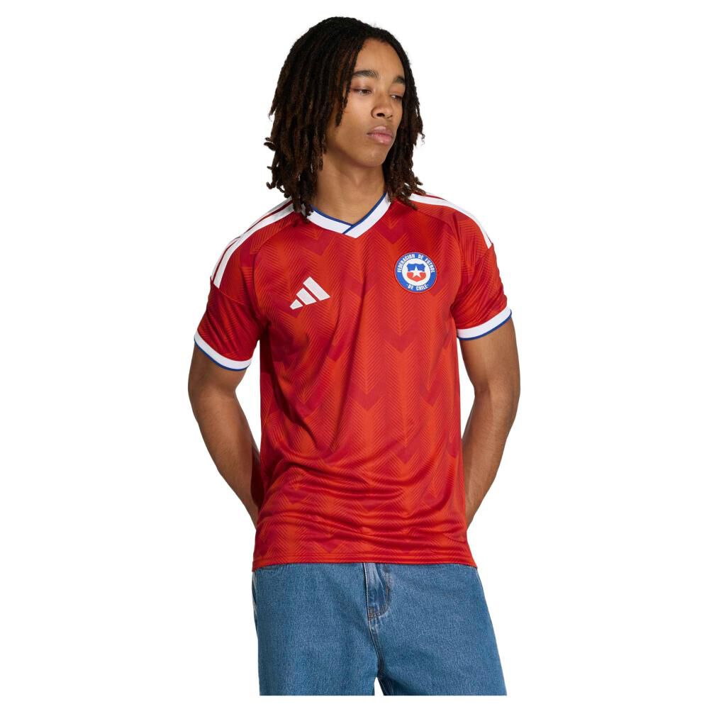 Camiseta De F&uacute;tbol Chile Hombre Adidas image number 2.0