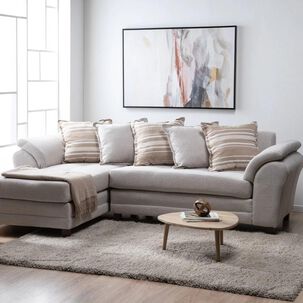 Sofá Seccional Izquierdo Living Factory Mustang / 4 Cuerpos