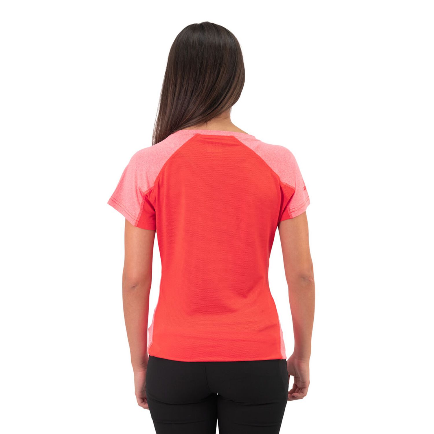 Polera Dry Fit Hw Spx Manga Corta Mujer Coral image number 3.0