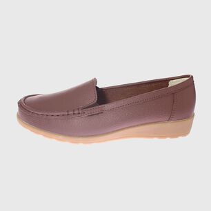 Mocas&iacute;n Cuero Caf&eacute; Marche Art. 5lo120brown