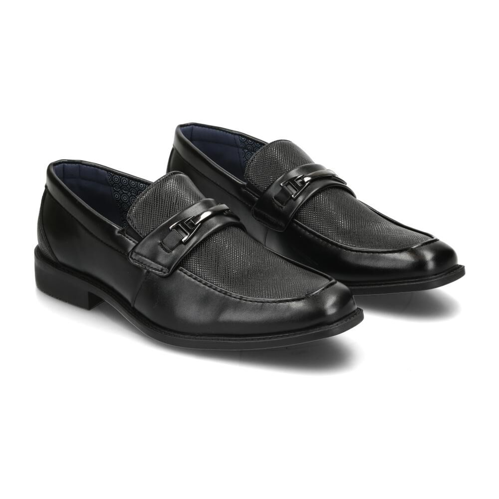 Zapato De Vestir Hombre Az Black Negro image number 1.0