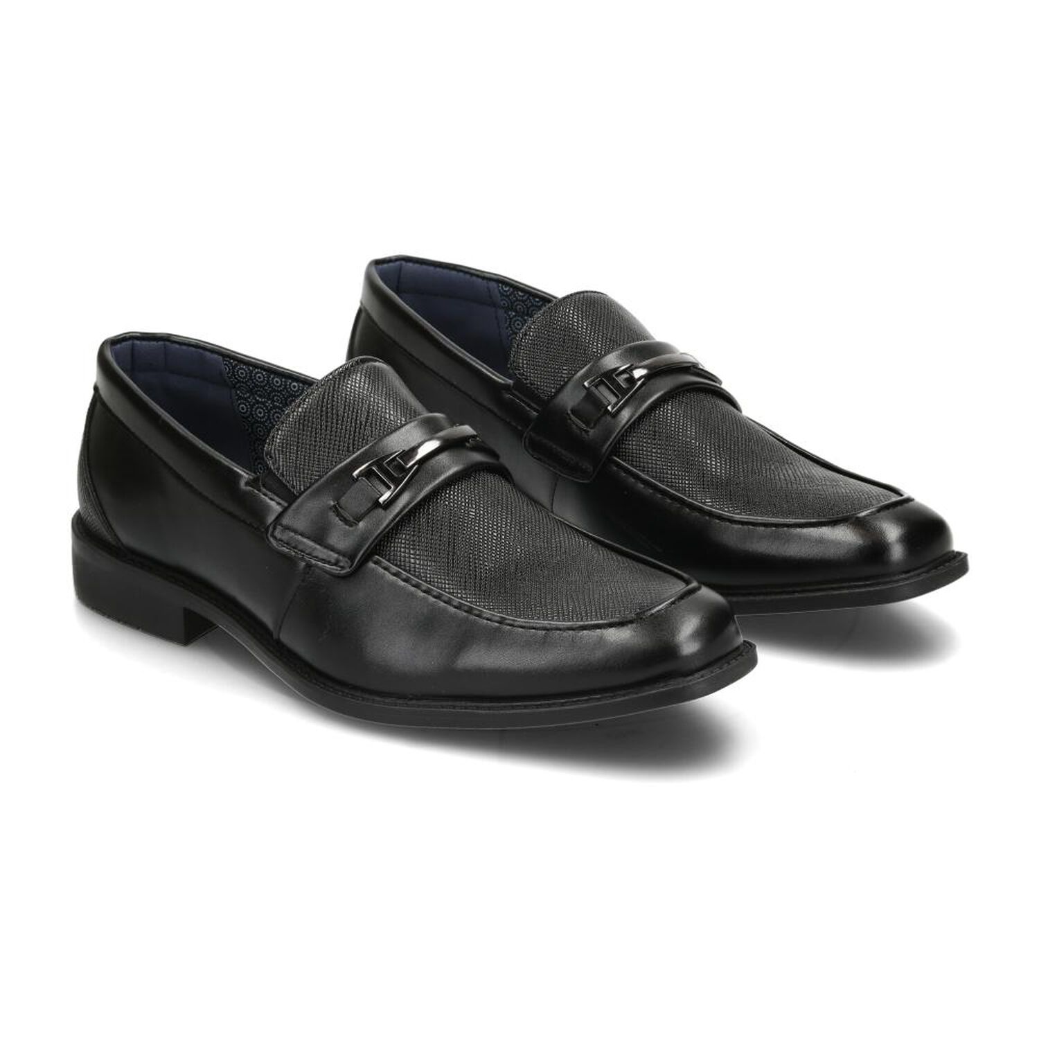Zapato De Vestir Hombre Az Black Negro image number 1.0