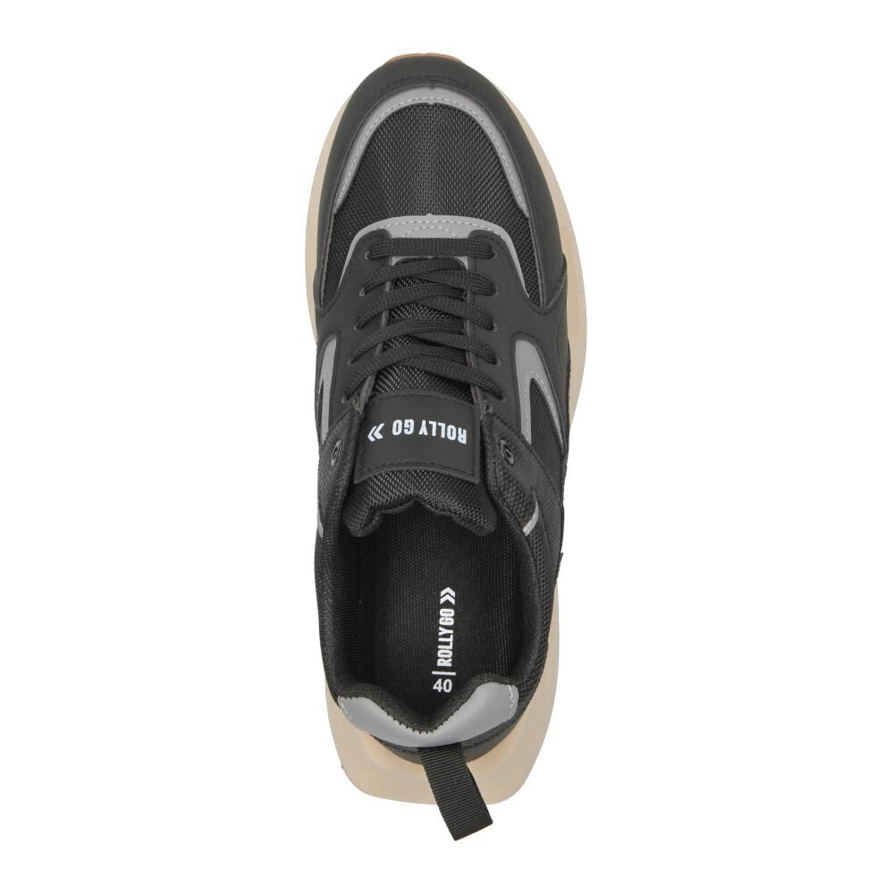 Zapatilla Urbana Hombre Rolly Go Black image number 4.0