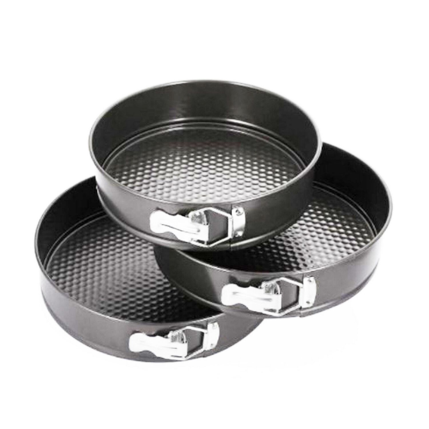 Set 3 Moldes Circular Desmontable Antiadherente Cocina image number 1.0